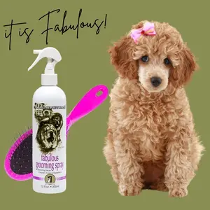 #1 All Systems Fabulous Grooming Spray for Dogs and Cats - Irritation Relief, Static Removal, Frizz Control & Mats Management - Comfortable Grooming Experience