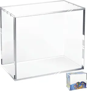 ETB Acrylic Display Case - Magnetic Elite Trainer Box Protector, Clear Acrylic Booster Box Display with UV Protection, Dustproof Waterproof Scratch Resistant Card Storage Case