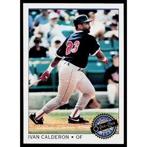 Ivan Calderon 1993 O-Pee-Chee Premier #105 Boston Red Sox