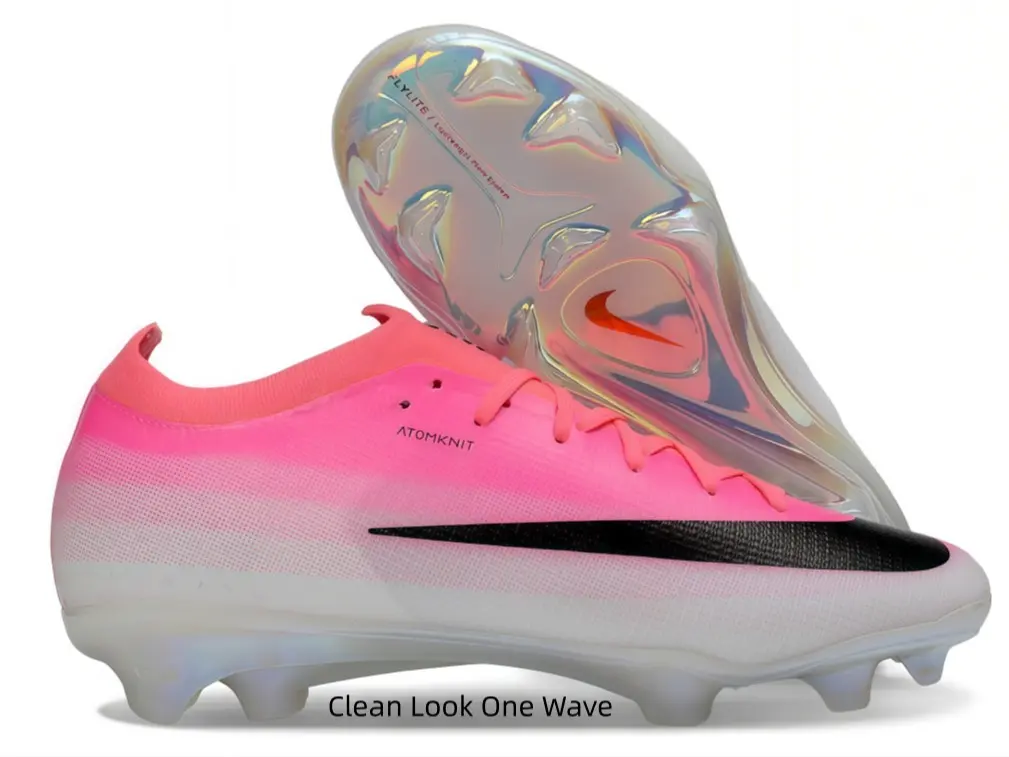 Ultra thin seamless gradient upper, frosted translucent studs built for explosive pitch sprints