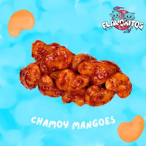 Flavoritos, Chamoy Mango Gummies- Sweet and Chili Candy Snack Bite Chewy Flavoritos, Chamoy Mango Gummies- Sweet and Chili Candy Snack Bite Chewy