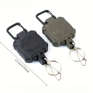 🔥 2025 3-in-1 Stretchy Keychain Tool! 📱 Phone Holder + Anti-Theft Lock 🎣   Anti-Slip Fishing Rope 🔗   Camping/Hiking EDC MUST-HAVE!
