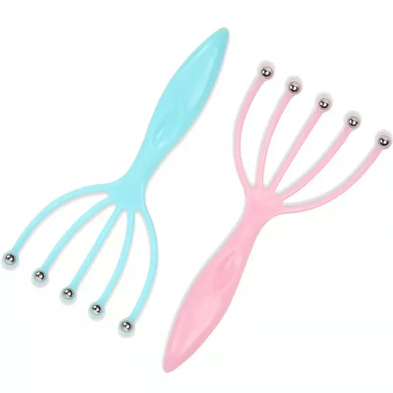 Scalp Massager with Roller Balls for Relaxing Manual Massage and Deep Scalp Care, a Gentle Hair Detangling Tool, Beauty & Body Care, Stress Relief