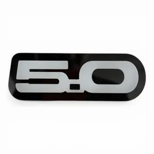RVP Supply Ford Mustang 5.0 RGB LED Emblem Badge Decoration – GT, GT500 (Fits Ford Mustang 5.0)