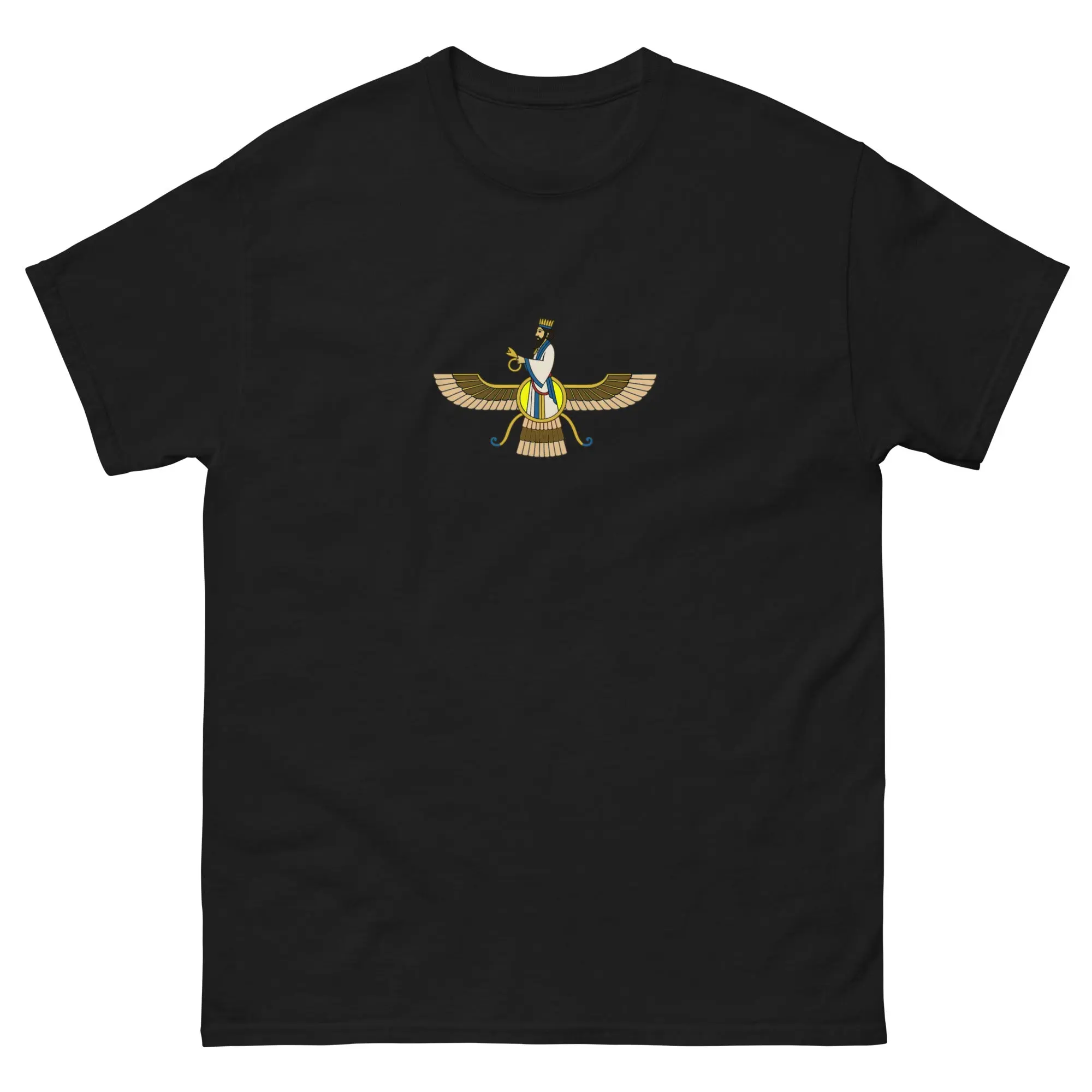 Faravahar Zoroastrian Symbol Esoteric Apparel – Ancient Persian Design