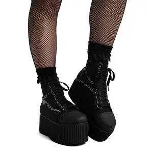 Chained Platform Sneaker