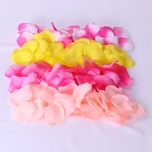 1000 PCS Artificial Fake Rose Petals for Wedding, Flower Petals, Romantic Night for Her/Him Set, Engagement, Flower Decorations, Event, Party, in Bulk