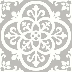 WallPops FP2942 Medina Peel & Stick Floor Tiles
