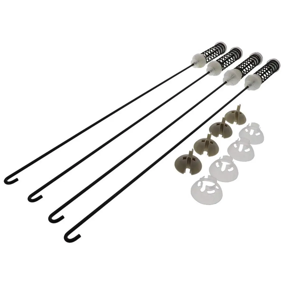 212 MAIN Durable Aftermarket Washer Suspension Rod Kit - Compatible Replacement Part for Household Home Appliances & Accessories