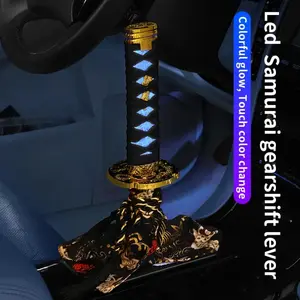 LED Touch Activated Gear Shift Lamp, Knight Sword Design Automotive Interior LED Decoration Lights for Car Modification, Cars, Accessories For Car