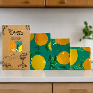 Eco-Friendly Beeswax Food Wrap Set – Kitchen Essential