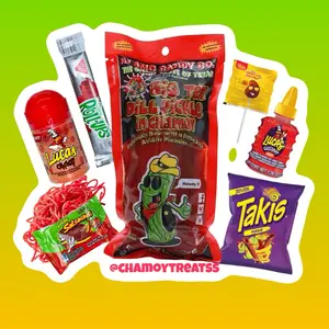 Viral Trending Alamo Chamoy Pickle Kit Candy Snacks