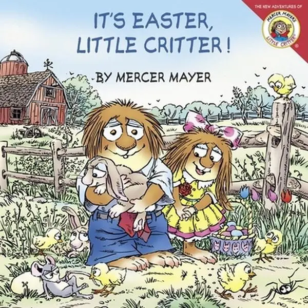 USED Book - Little Critter: It's Easter, Little Critter!: An Easter and Springtime Lift-The-Flap Book for Kids by Mayer, Mercer (Paperback) - english