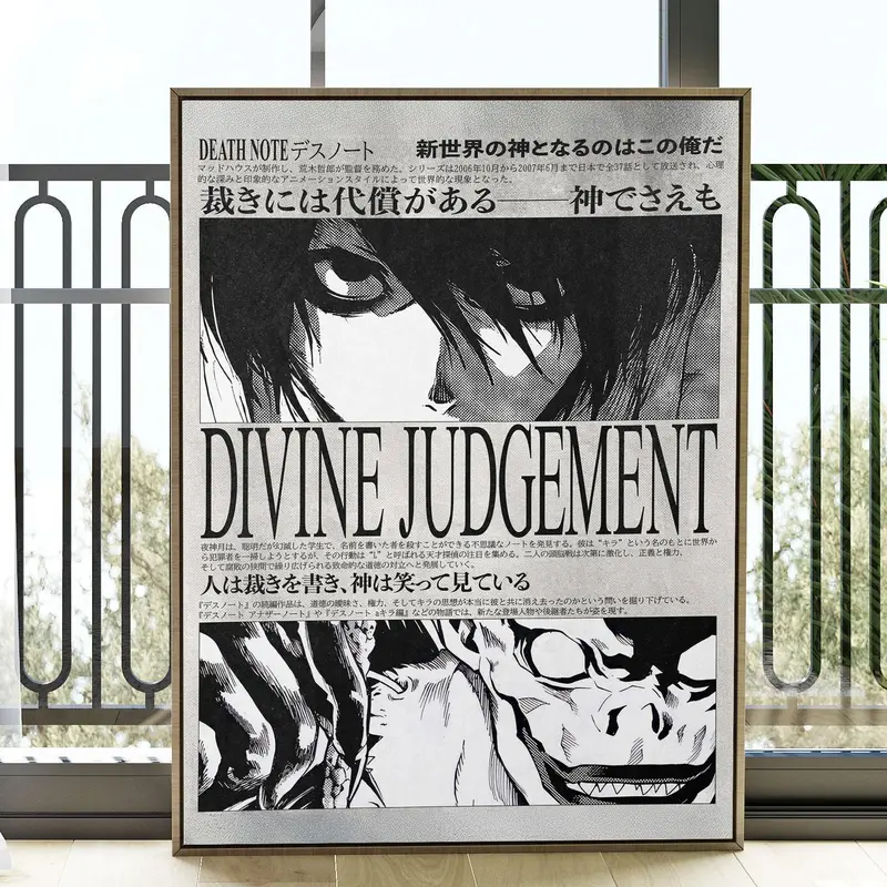 death note L poster - TikTok Shop