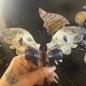 Auracrystal 3 - Natural Crystal Home Decoration with Unique Shapes and High-Quality Craftsmanship for Home or Office Decor