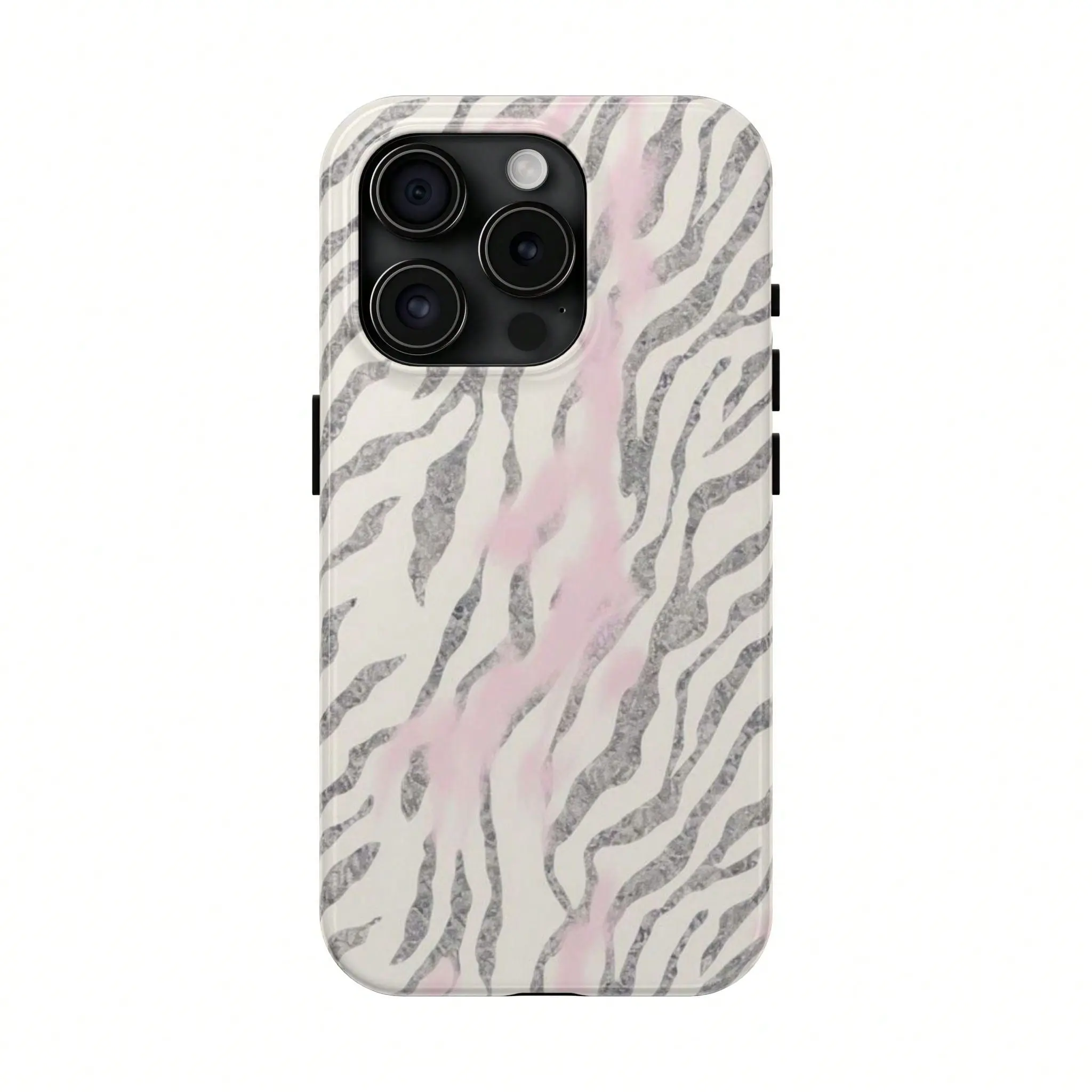 ELIXRE Zebra Print TPU Cellphone Case - Protective, Stylish, Durable Shockproof Casing Accessory for iPhone 11/12/13/14/15/16/17, Ideal for Personal Use or Gifting to Friends