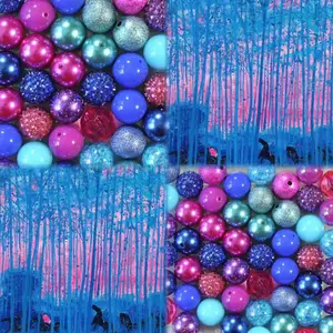 Serena--P32-Mixed DIY Pen Beads Phone-chain Beads