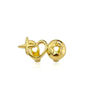 Hollow-Out Punk Tooth Charm - Unisex Hiphop Teeth Accessory, Trendy Pendant for Bags & Keys