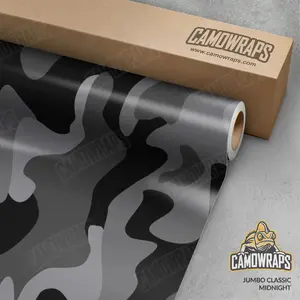 Jumbo Classic Midnight Camo Vinyl Wrap | Blowout Stock | Gloss Finish | Avery Dennison Media | 5ft x 2ft | 415020