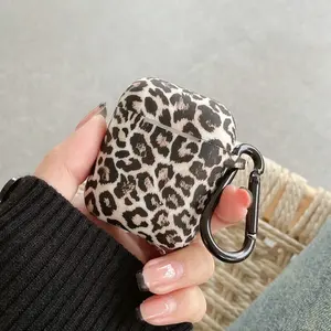 Thick Leopard Print Trendy Flair Silicone Soft Case for All AirPods Models, Scratch-Resistant Wear-Resistant, Durable, Fits 1st, 2nd, 3rd, 4th Gen & Pro, Pro2 Series