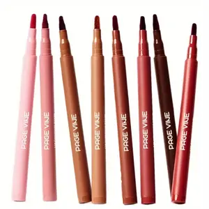 1 multifunctional lip liner - matte finish, creamy texture, non-sticky formula, provides precise lip contours and bold/soft looks for all skin tones, multiple color options suitable for everyday and special occasions, perfect Christmas gift