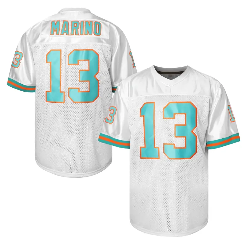 Men's Letter & Number Patched American FootballJersey, Loose Sporty Short Sleeve V Neck Top forSummer, Men's Sportswear for Football Club School Training,back to school,back to school haul