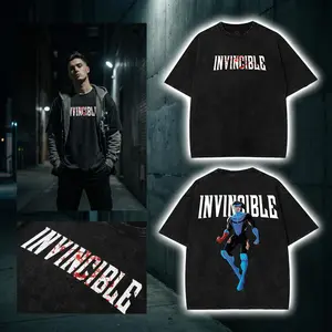Invincible War Mark Grayson Double Side Tee, Comics Sweatshirt, Hoodie, T-Shirt, TV Show Comics Shirt Menswear Top, Men Gifts, Streetwear