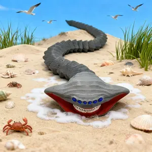 Deep Sea Monster Series Ecuador 3D Printed Creative Novelty Collectible Figurines Toy Figure Gift Decoration Joint Activity Figurine