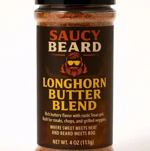 Longhorn Butter Blend - Rich Buttery Flavor for Steaks Chicken Corn on the Cob Potatoes & Seafood