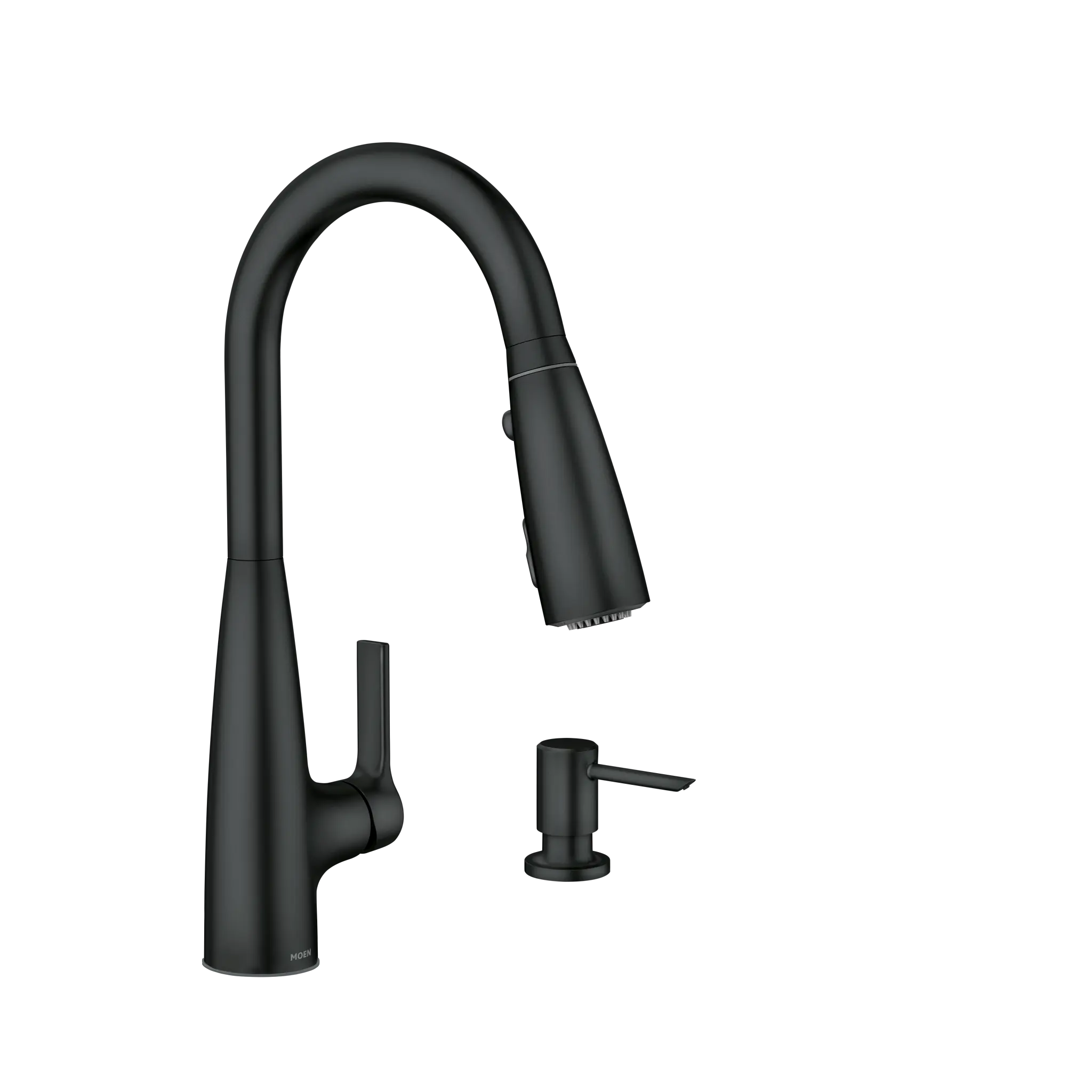 Haelyn One-Handle High Arc Pulldown Kitchen Faucet With ColorCue®