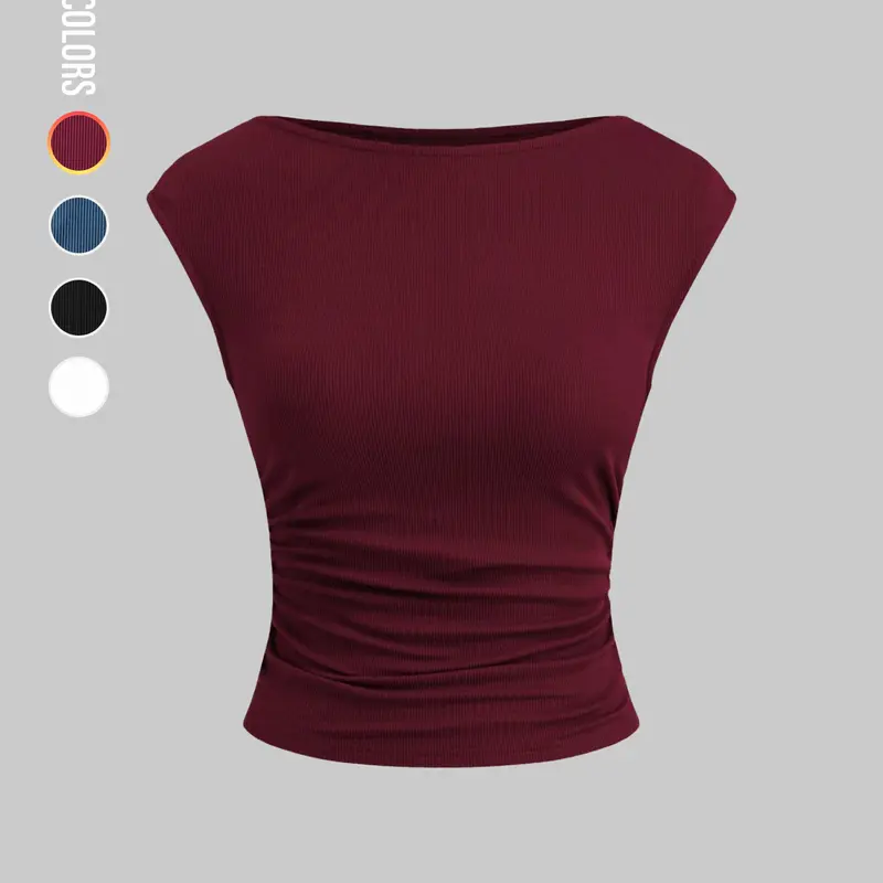 Women's Plain Basic Fitted Bodycon Solid Tank Top Camis Top for Summer, Women's Clothing for Daily Wear, Womenswear