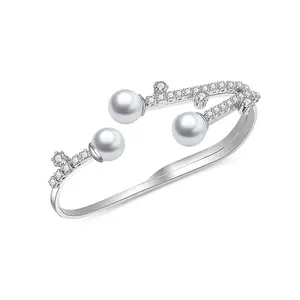 Aprilery Elegant Finger Ring – Adjustable Open Ring with Branch-Inspired Sparkling Design, Unique Jewelry for Women