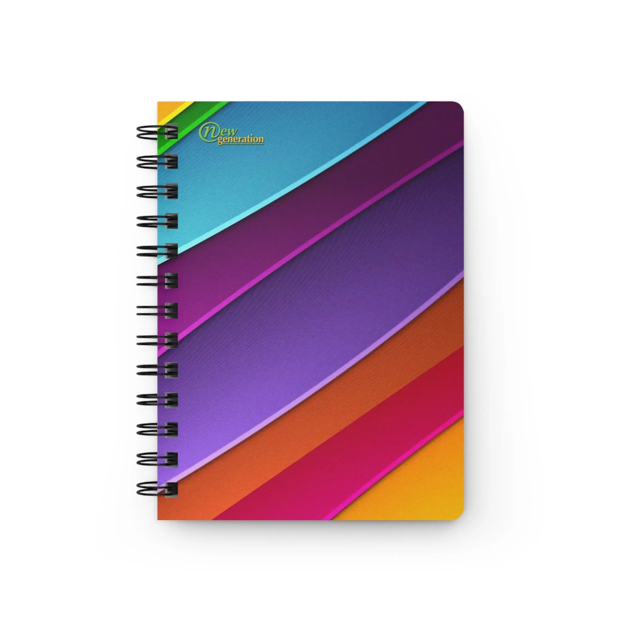 New Generation -  Spiral Bound Journal - 150 Pages Hard Cover Notebook for Writing, Doodling, Bullet Journaling, Sketching, Planner
