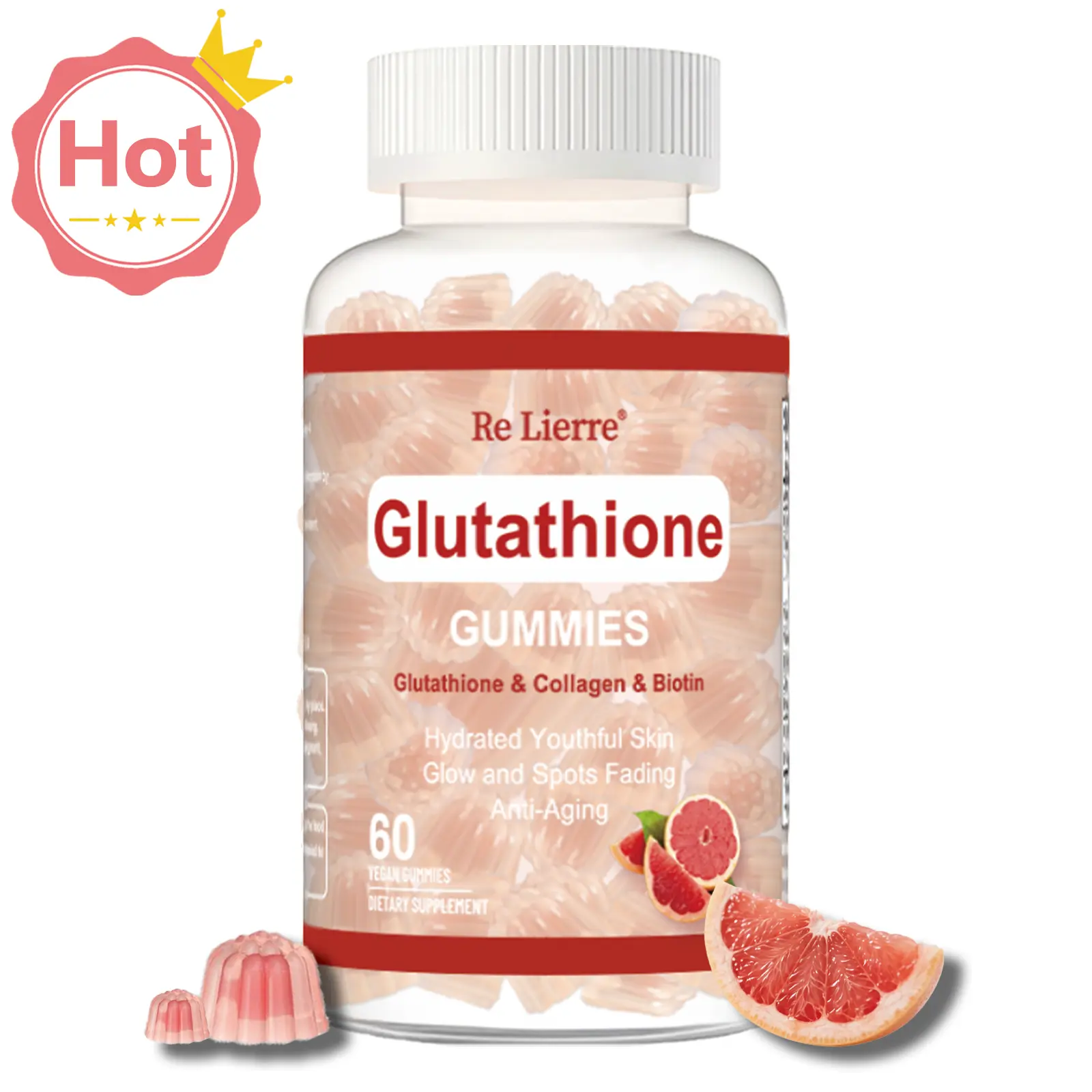 Glutathione Collagen Gummies, with Vitamin C Glutathione Supplement for Women, grapefruit Flavor, 60 Count - TikTok Shop Glutathione Collagen Gummies, with Vitamin C Glutathione Supplement for Women, grapefruit Flavor, 60 Count - TikTok Shop