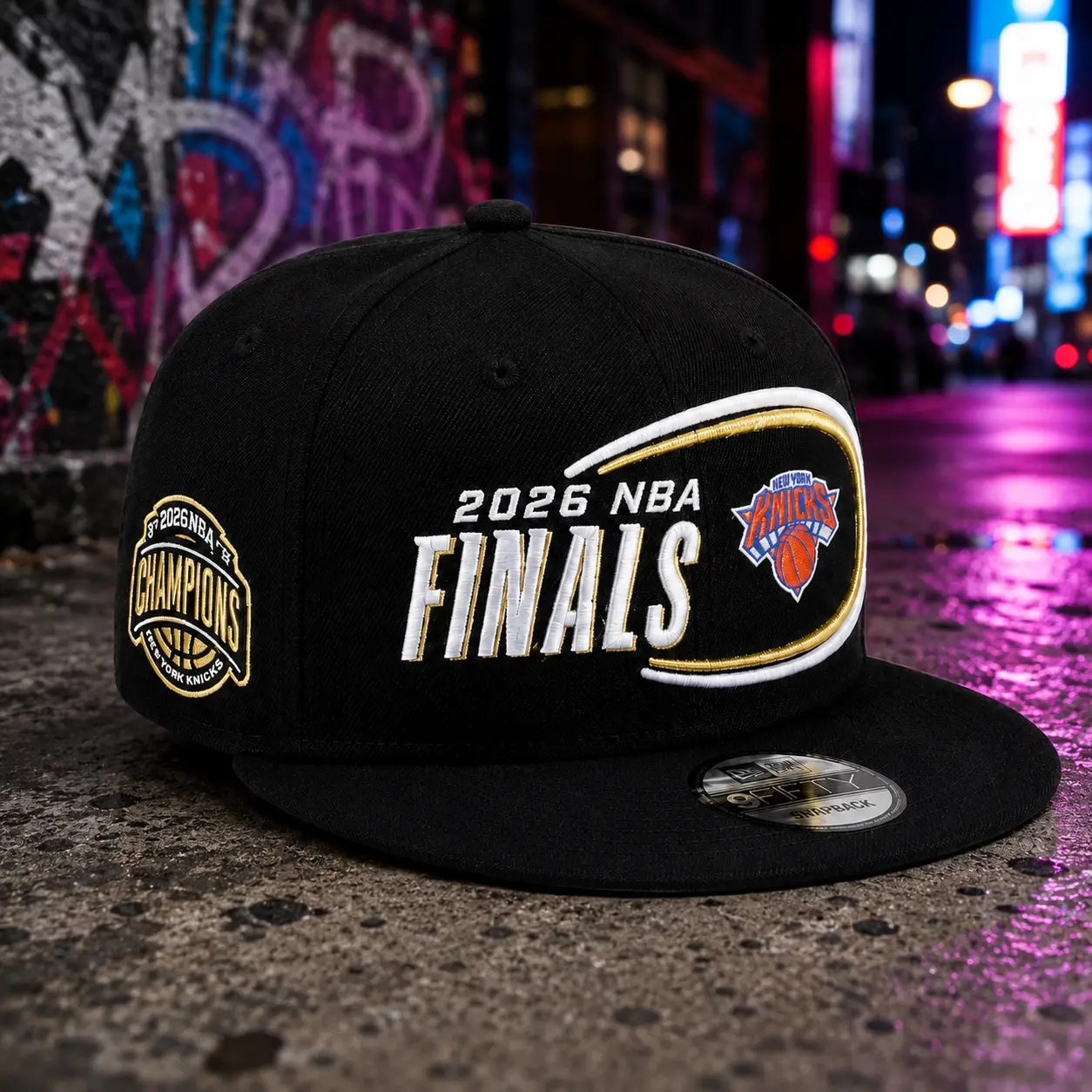 New era Urban Y2K Basketball Champions Fitted Hat | Premium Structured Flat Visor Cap with Commemorative Side Patch | Retro Varsity Style Sports Headwear new