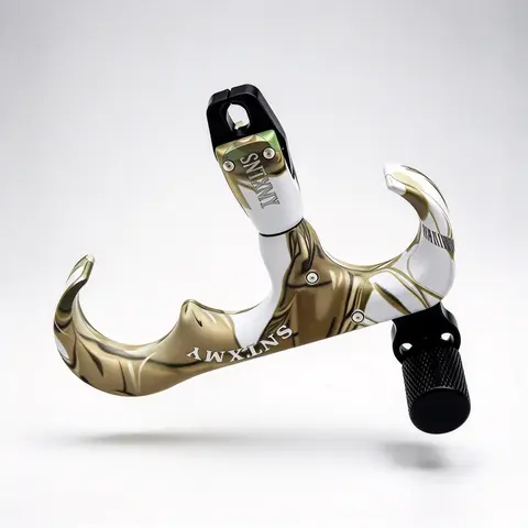 Thumb Release for Compound Bow, ,Adjustable Sensitivity Archery Release Hunting Accessory ,360 Rotatable Bow Release with Adjustment Tool for Precision Shoot.