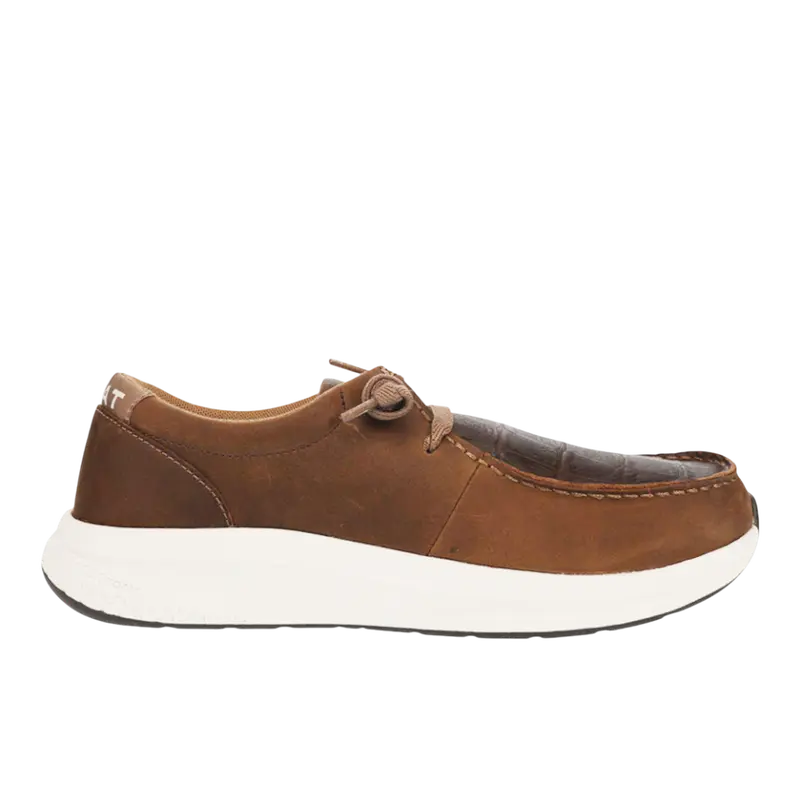 Ariat Mens Buckeye Dryshield Slip On Casual Shoes - Brown