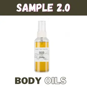1.5 oz Sampler Body Oil w/Sprayer Vegan Friendly Handcrafted Body Care Fragrance 2025 - NEW SCENTS