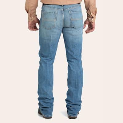 Cinch Men's Ian Medium Stonewash Slim Bootcut Jeans