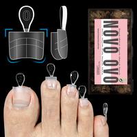Sharp Square Toe Nail Tips Half Cover