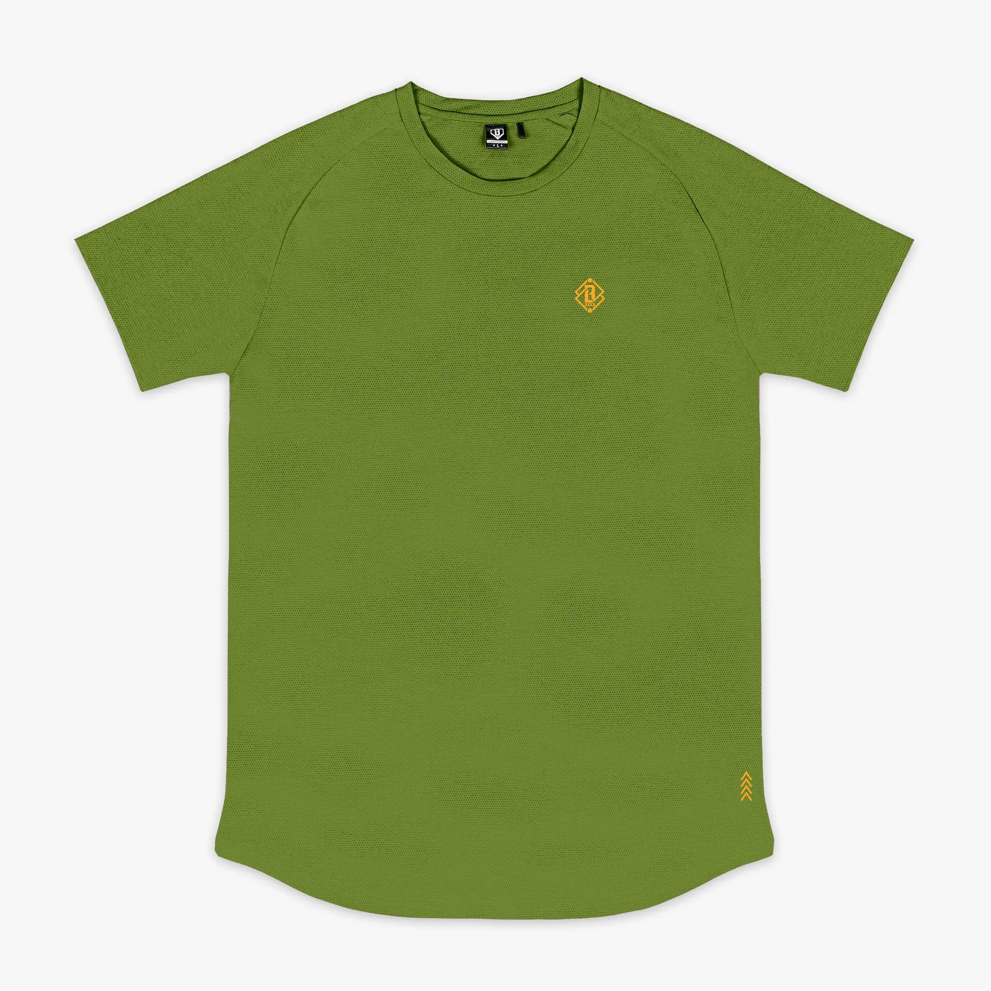 Diamond Tech Youth Tee - Bone/Light Blue