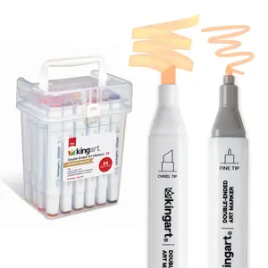 PRO Double-Ended Alcohol Markers - 24 Portrait Colors