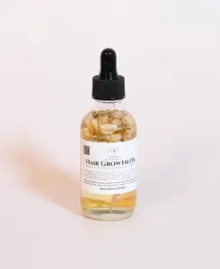 YaaDaa Beauty Unisex Aromatherapy Peppermint Floral Scalp Care Hair Growth Oil - Lightweight Formula with Omega-6, Omega-9, Vitamin E for Hair Loss, Nourished Scalp, Thicker Strands - Beauty & Personal Care