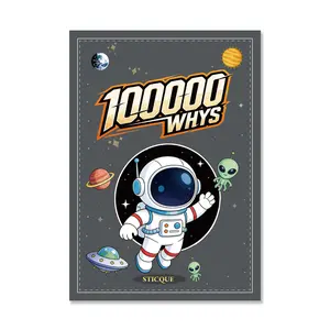 Children's Notebook - Office Stationery for Elementary School Students, Extracurricular Reading Gift - 100000 Whys