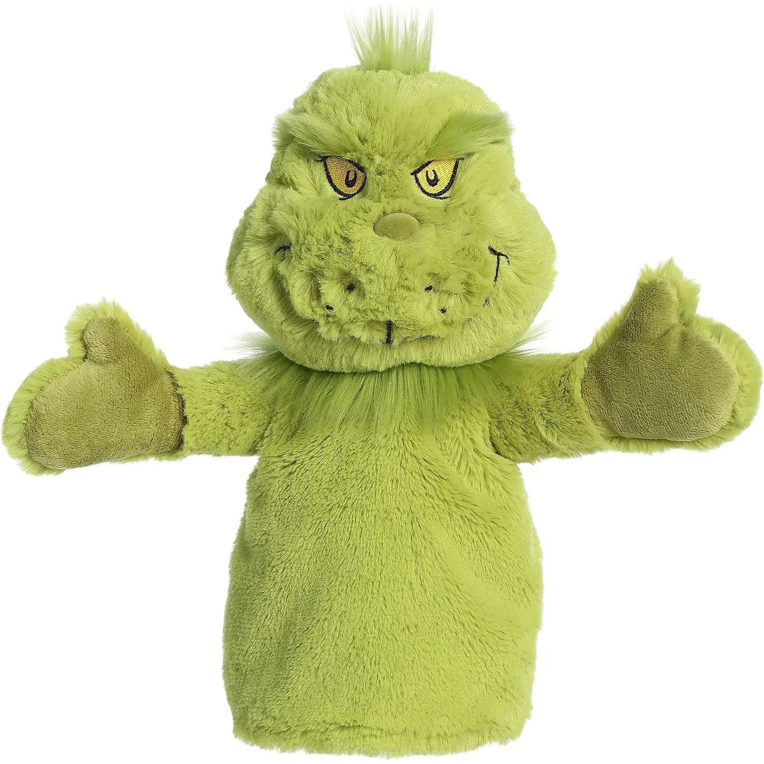 Dr. Seuss 10" Grinch Hand Puppet Whimsical Plush