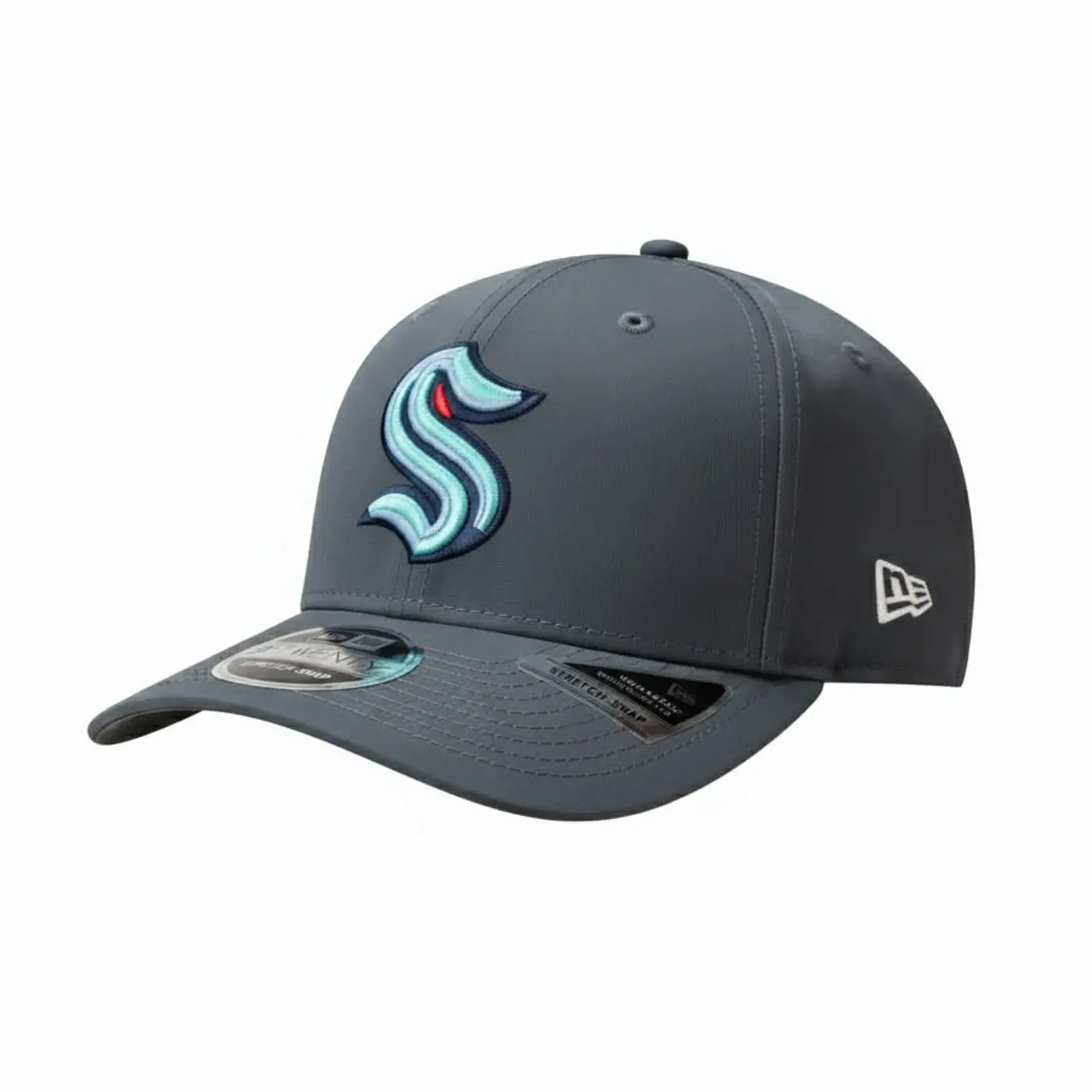 Seattle Kraken Primary Gray New Era Snapback Seattle Kraken Primary Gray New Era Snapback