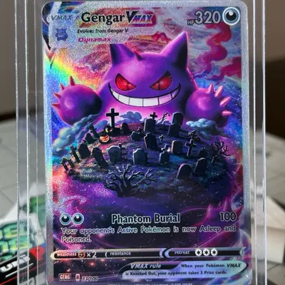 gengar vmax pokemon card price Gengar Vmax - 157/264 - NM - Ultra Rare - Fusion Strike - Pokemon main image 0