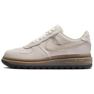 Nike Air Force 1 LUXE Low-Top Sneakers for Men and Women in Beige with Comfort, Durability, and Slip-Resistance Trending Shoes, House White Official Shoes to Get / Maison Mihara Verifiable, with credentials and supporting global authentication