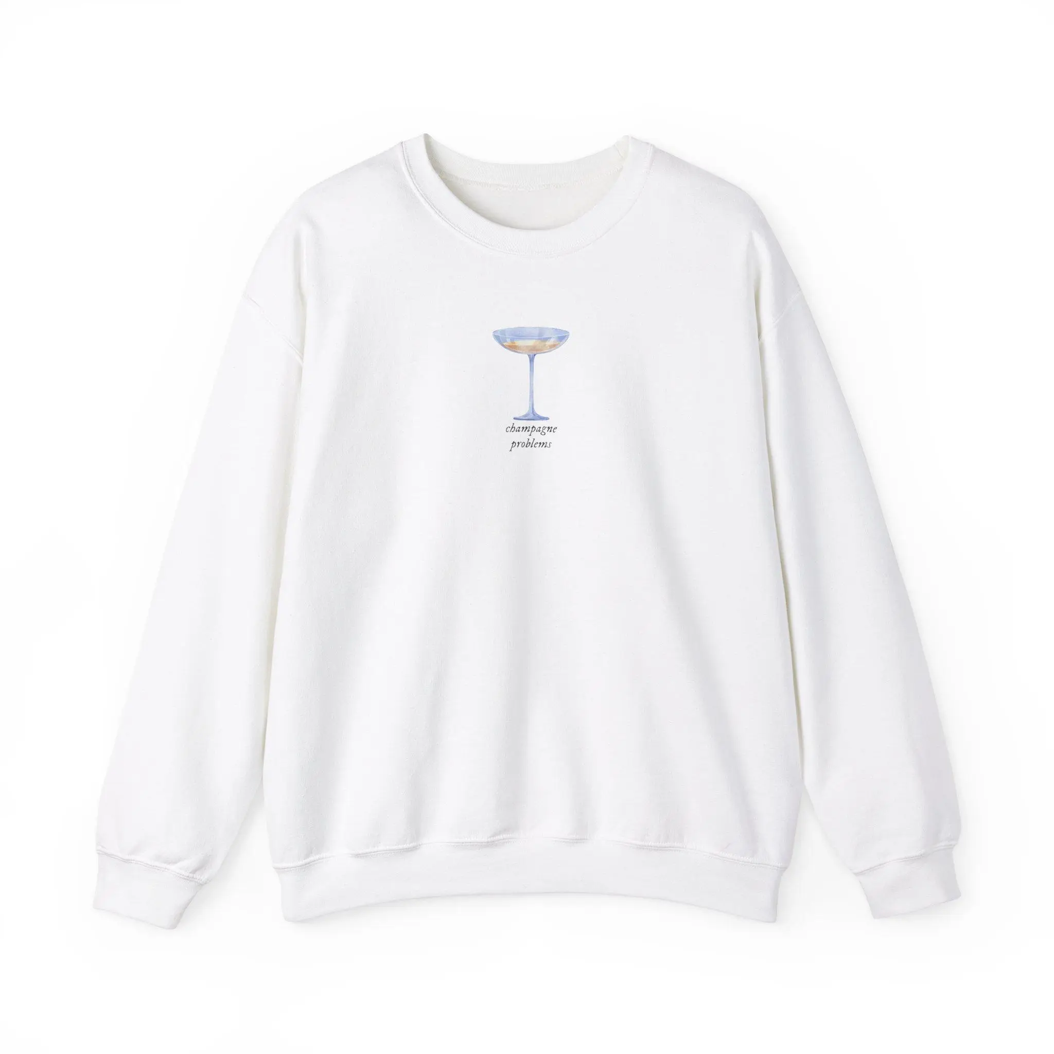 Champagne Problems Coupe Crewneck Fabric Fit