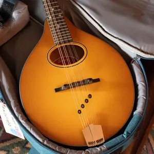 Eastman PCH-M104-GB Solid Spruce/Laminated Mahogany Goldburst Flattop A-Style Mandolin #1880